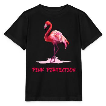 Pink perfection - T-shirt bio MINI CREATOR Stanley/Stella Enfant - noir - Devant - Mikhail (115cm)