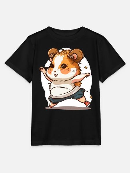 Hamster-Groove - Stanley/Stella Kinder T-Shirt MINI CREATOR - Schwarz
