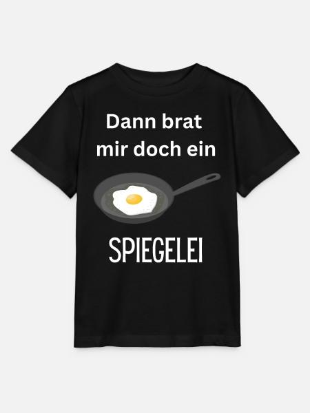 Spiegelei braten - Stanley/Stella Kinder T-Shirt MINI CREATOR - Schwarz