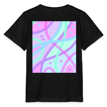 Pastell - Stanley/Stella Kinder T-Shirt MINI CREATOR  - Schwarz - Vorne - Mikhail (115cm)