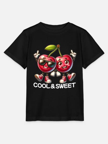Kühl und süß - Stanley/Stella Kinder T-Shirt MINI CREATOR - Schwarz