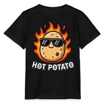 PATATE CHAUDE - T-shirt bio MINI CREATOR Stanley/Stella Enfant - noir - Devant - Mikhail (115cm)