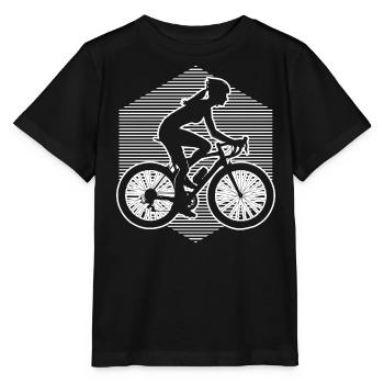 Cycling Cycling Cyclists Cycling - Stanley/Stella MINI CREATOR Kids’ T-Shirt - black - Front - Mikhail (115cm)
