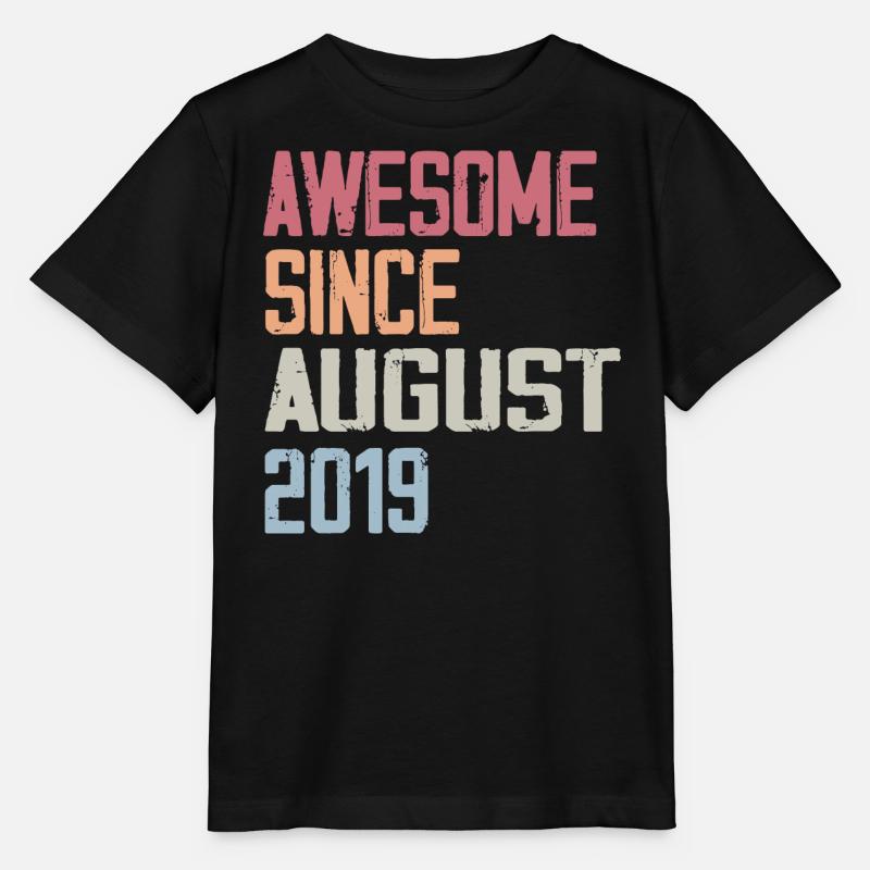 2019 August - Geburtstagsgeschenk August 2019 August - Stanley/Stella Kinder T-Shirt MINI CREATOR  - Schwarz