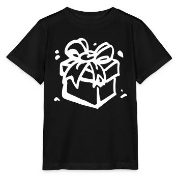 Gift Box / gift box - present - Stanley/Stella MINI CREATOR Kids’ T-Shirt - black - Front - Mikhail (115cm)