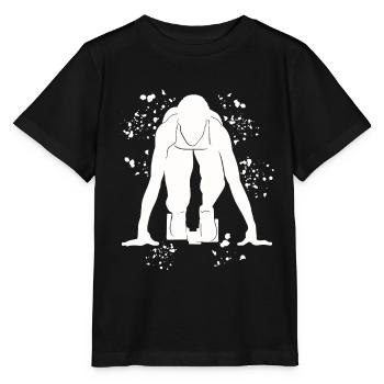 Sprinter Colorsplash Sprintender Sprint - T-shirt bio MINI CREATOR Stanley/Stella Enfant - noir - Devant - Mikhail (115cm)