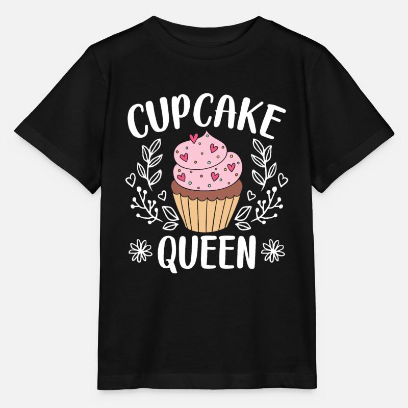 Cupcake Queen - Stanley/Stella Kinder T-Shirt MINI CREATOR  - Schwarz