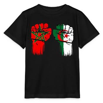 Morocco Algeria Khawa Khawa - Stanley/Stella MINI CREATOR Kids’ T-Shirt - black - Front - Mikhail (115cm)