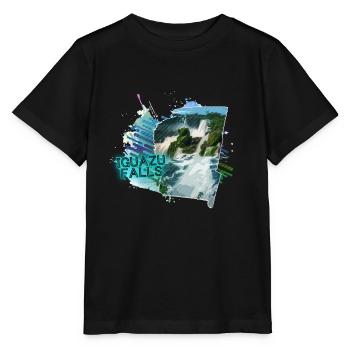 iguazu if j - Stanley/Stella MINI CREATOR Kids’ T-Shirt - black - Front - Mikhail (115cm)