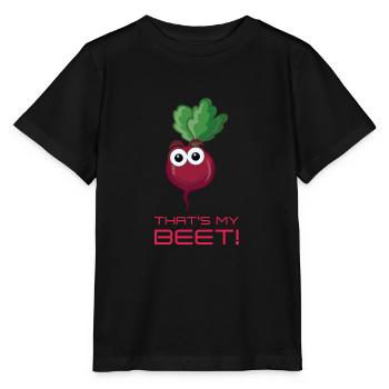 That's My Beet 17 F - Stanley/Stella MINI CREATOR Kids’ T-Shirt - black - Front - Mikhail (115cm)