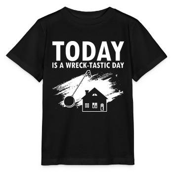 Hausabriss und Renovierungs Design - Stanley/Stella Kinder T-Shirt MINI CREATOR  - Schwarz - Vorne - Mikhail (115cm)