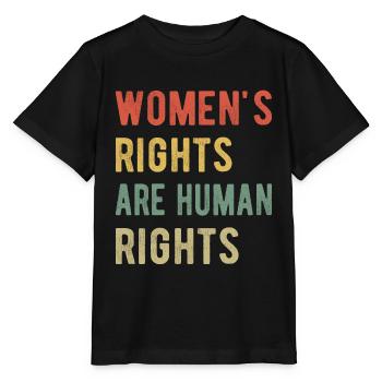 Women's Rights Are Human Rights I - Stanley/Stella MINI CREATOR Kids’ T-Shirt - black - Front - Mikhail (115cm)
