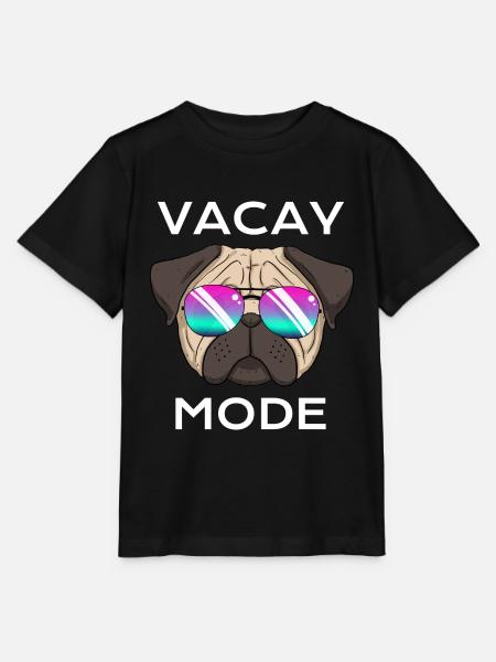 Vacay Mode Sommerurlaub - Stanley/Stella Kinder T-Shirt MINI CREATOR  - Schwarz