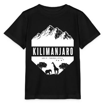 Tanzanie - T-shirt bio MINI CREATOR Stanley/Stella Enfant - noir - Devant - Mikhail (115cm)