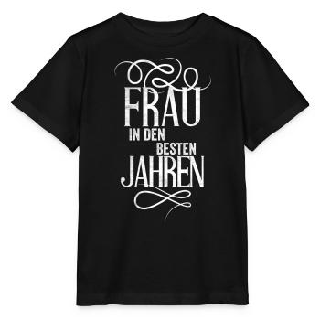FRAU IN DEN BESTEN JAHREN - Stanley/Stella Kinder T-Shirt MINI CREATOR  - Schwarz - Vorne - Mikhail (115cm)