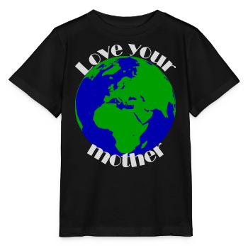 Love your mother - Stanley/Stella Kinder T-Shirt MINI CREATOR  - Schwarz - Vorne - Mikhail (115cm)
