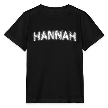 Hannah - Stanley/Stella Kinder T-Shirt MINI CREATOR  - Schwarz - Vorne - Mikhail (115cm)