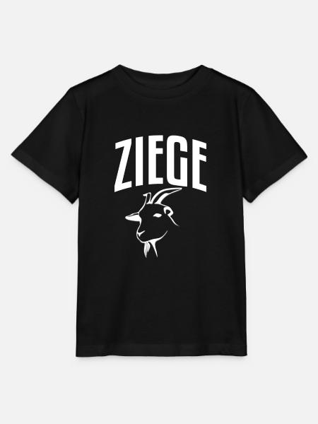 Ziege - Stanley/Stella Kinder T-Shirt MINI CREATOR - Schwarz