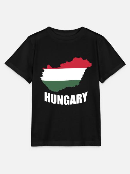 HUNGARY - Stanley/Stella Kinder T-Shirt MINI CREATOR - Schwarz