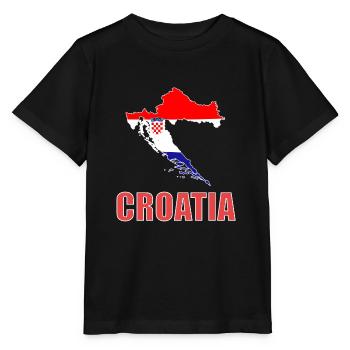 croatia - Stanley/Stella MINI CREATOR Kids’ T-Shirt - black - Front - Mikhail (115cm)