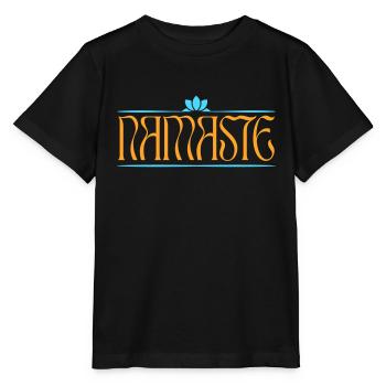 Namaste - Stanley/Stella MINI CREATOR Kids’ T-Shirt - black - Front - Mikhail (115cm)