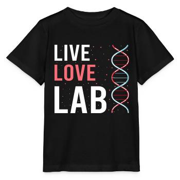 Forensische Kriminologie und Tatort-Ermittler - Stanley/Stella Kinder T-Shirt MINI CREATOR  - Schwarz - Vorne - Mikhail (115cm)