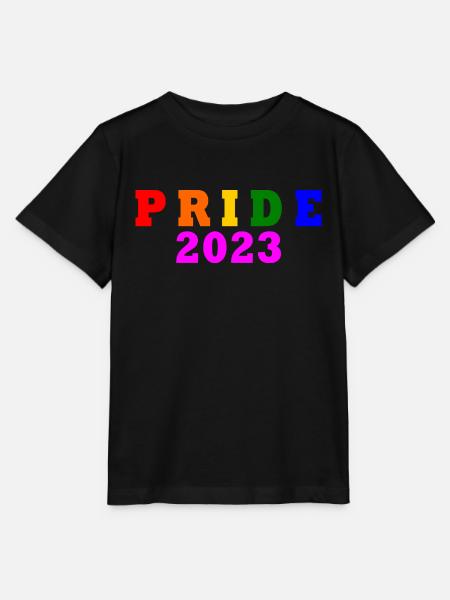 Pride 2023 - Stanley/Stella Kinder T-Shirt MINI CREATOR - Schwarz