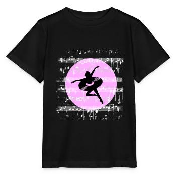 Harmonie in Bewegung - Stanley/Stella Kinder T-Shirt MINI CREATOR  - Schwarz - Vorne - Mikhail (115cm)