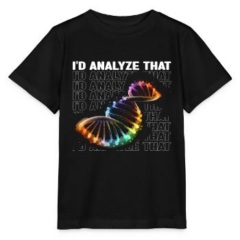 Forensische Kriminologie und Tatort-Ermittler - Stanley/Stella Kinder T-Shirt MINI CREATOR  - Schwarz - Vorne - Mikhail (115cm)