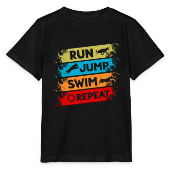 Sports nautiques pour chiens et sports nautiques pour chiens - T-shirt bio MINI CREATOR Stanley/Stella Enfant - noir - Devant - Mikhail (115cm)