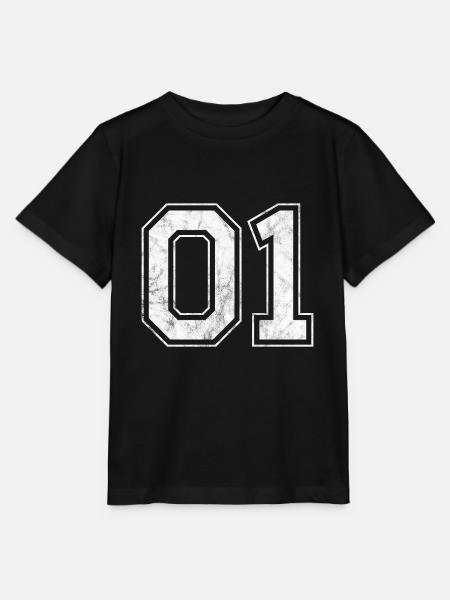 Anzahl 01 - Stanley/Stella Kinder T-Shirt MINI CREATOR - Schwarz