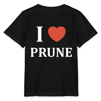 i love Prune - T-shirt bio MINI CREATOR Stanley/Stella Enfant - noir - Devant - Mikhail (115cm)