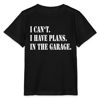 Garage Plans - Stanley/Stella MINI CREATOR Kids’ T-Shirt - black - Front - Mikhail (115cm)