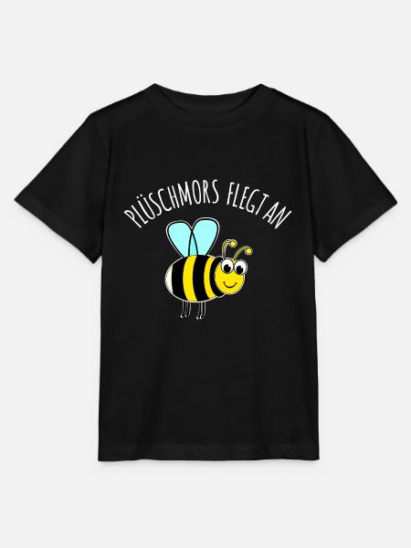 plüschmors fliegt an - Stanley/Stella Kinder T-Shirt MINI CREATOR - Schwarz
