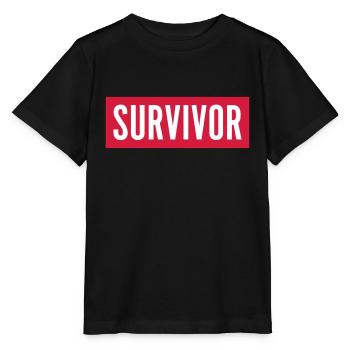 Survivor - Stanley/Stella Kinder T-Shirt MINI CREATOR  - Schwarz - Vorne - Mikhail (115cm)
