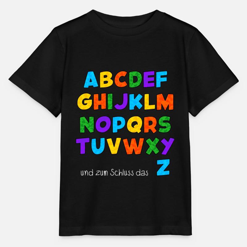 ABC Shirt - Stanley/Stella Kinder T-Shirt MINI CREATOR  - Schwarz