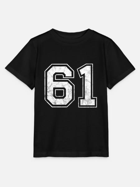 Anzahl 61 - Stanley/Stella Kinder T-Shirt MINI CREATOR - Schwarz