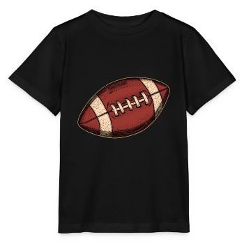 Football américain Peau de porc Sport États-Unis - T-shirt bio MINI CREATOR Stanley/Stella Enfant - noir - Devant - Mikhail (115cm)