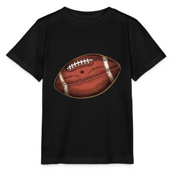 Football américain Peau de porc Sport États-Unis - T-shirt bio MINI CREATOR Stanley/Stella Enfant - noir - Devant - Mikhail (115cm)