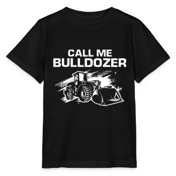Démolition et rénovation de maisons - T-shirt bio MINI CREATOR Stanley/Stella Enfant - noir - Devant - Mikhail (115cm)