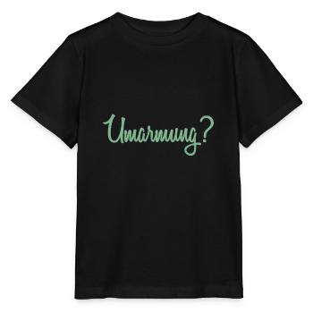 Umarmung? - Stanley/Stella Kinder T-Shirt MINI CREATOR  - Schwarz - Vorne - Mikhail (115cm)