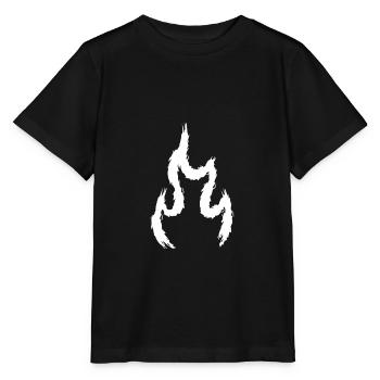 Fire symbol gift - Stanley/Stella MINI CREATOR Kids’ T-Shirt - black - Front - Mikhail (115cm)