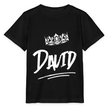 David - Stanley/Stella Kinder T-Shirt MINI CREATOR  - Schwarz - Vorne - Mikhail (115cm)