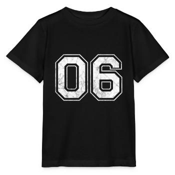 Anzahl 06 - Stanley/Stella Kinder T-Shirt MINI CREATOR  - Schwarz - Vorne - Mikhail (115cm)