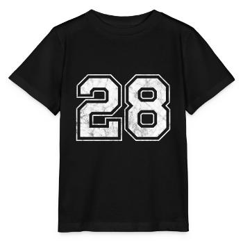 Anzahl 28 - Stanley/Stella Kinder T-Shirt MINI CREATOR  - Schwarz - Vorne - Mikhail (115cm)