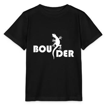 bouldern - Stanley/Stella Kinder T-Shirt MINI CREATOR  - Schwarz - Vorne - Mikhail (115cm)