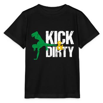 Capoeira for Mixed Martial Arts and Kickboxing - Stanley/Stella MINI CREATOR Kids’ T-Shirt - black - Front - Mikhail (115cm)
