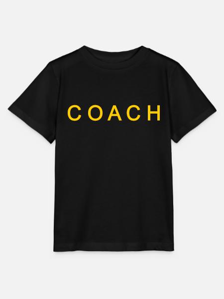 Coach - Stanley/Stella Kinder T-Shirt MINI CREATOR  - Schwarz