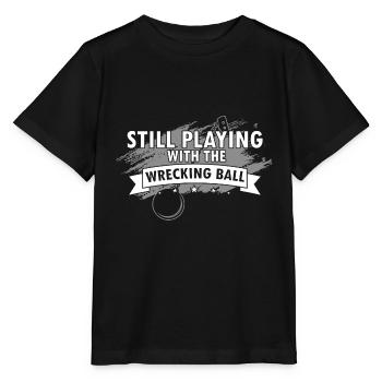 Démolition et rénovation de maisons - T-shirt bio MINI CREATOR Stanley/Stella Enfant - noir - Devant - Mikhail (115cm)
