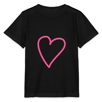 Coeur Rose - T-shirt bio MINI CREATOR Stanley/Stella Enfant - noir - Devant - Mikhail (115cm)